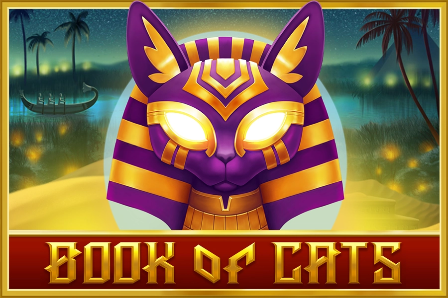 Арт слота Book Of Cats
